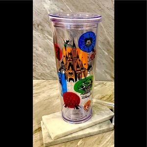 RARE Disneyland  Parks Venti Tumbler w/Straw